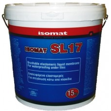 Жидкая гидроизоляционная мембрана-эластомер Isomat SL 17